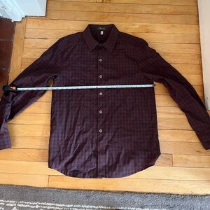 Ibex 100% wool long sleeve button down